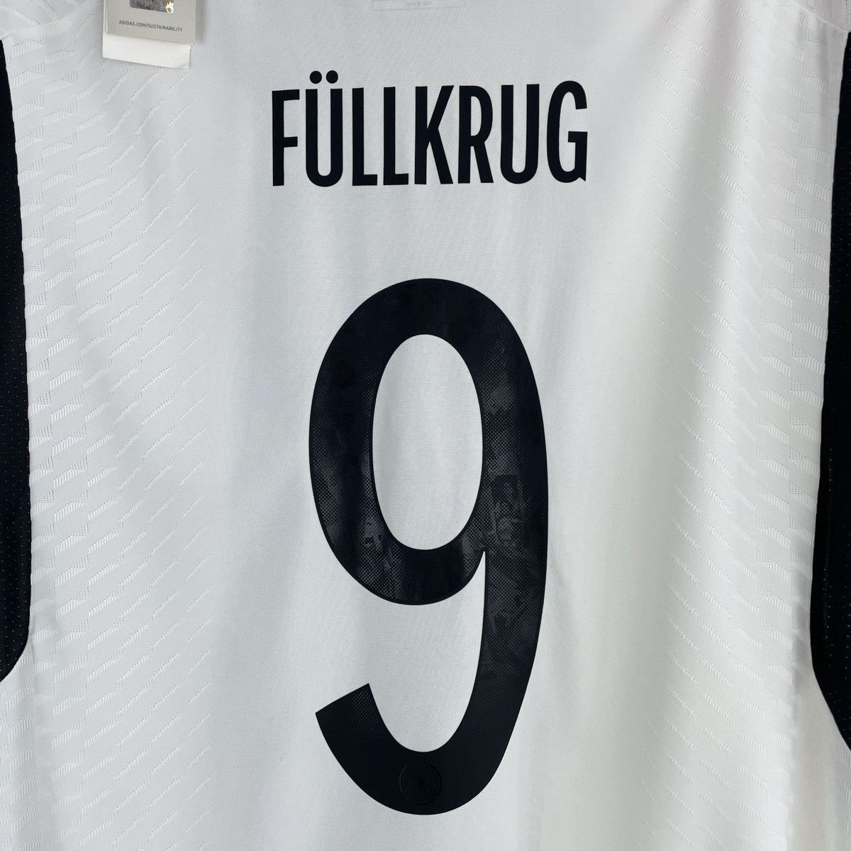 Adidas Germany Fullkrug Authentic Adidas HEAT.RDY Jersey 2022/2023 Size US L / EU 52-54 / 3 - 10 Thumbnail