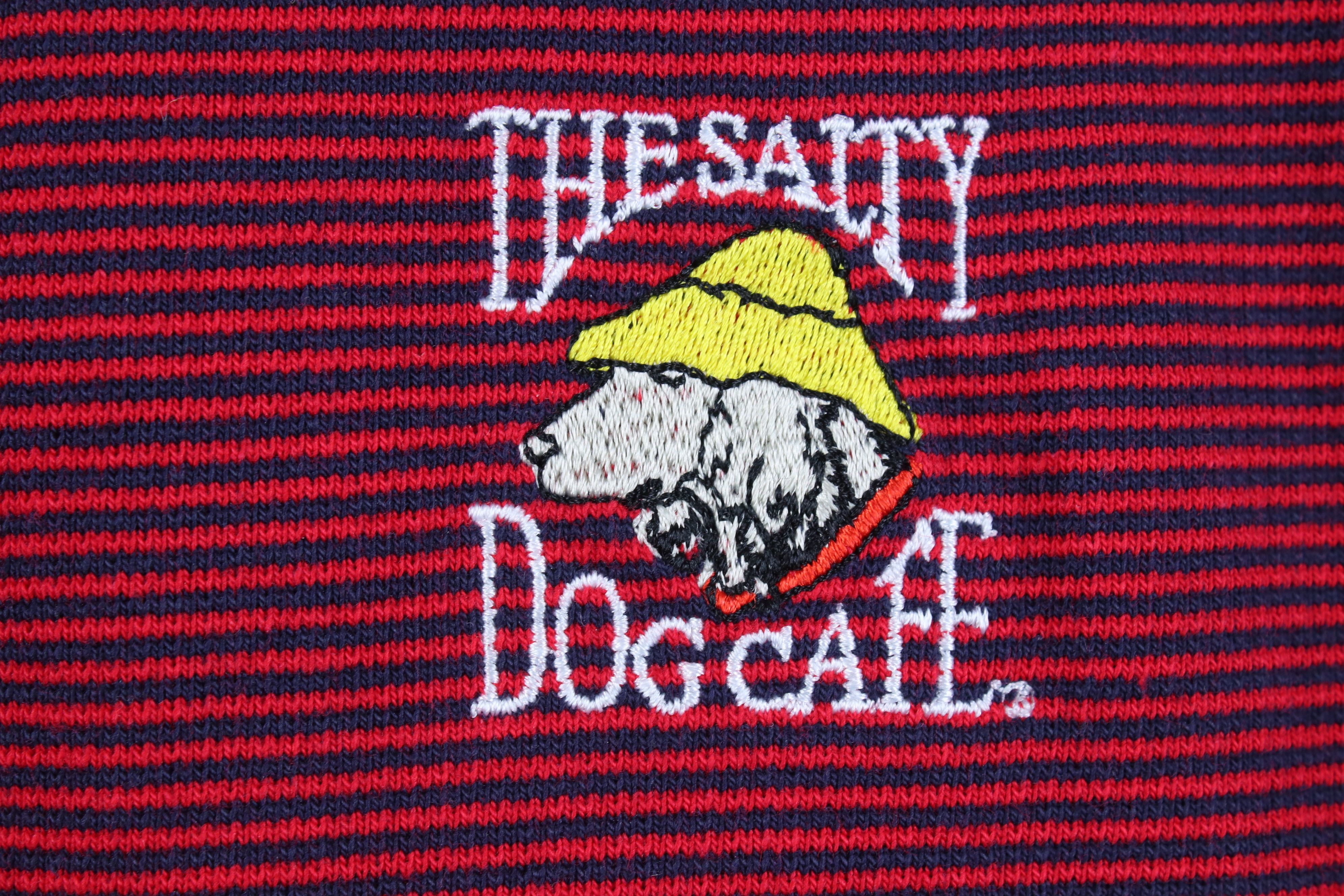 Vintage Vintage 90s The Salty Dog Cafe Collared Golf Polo Shirt Red Size US L / EU 52-54 / 3 - 4 Thumbnail