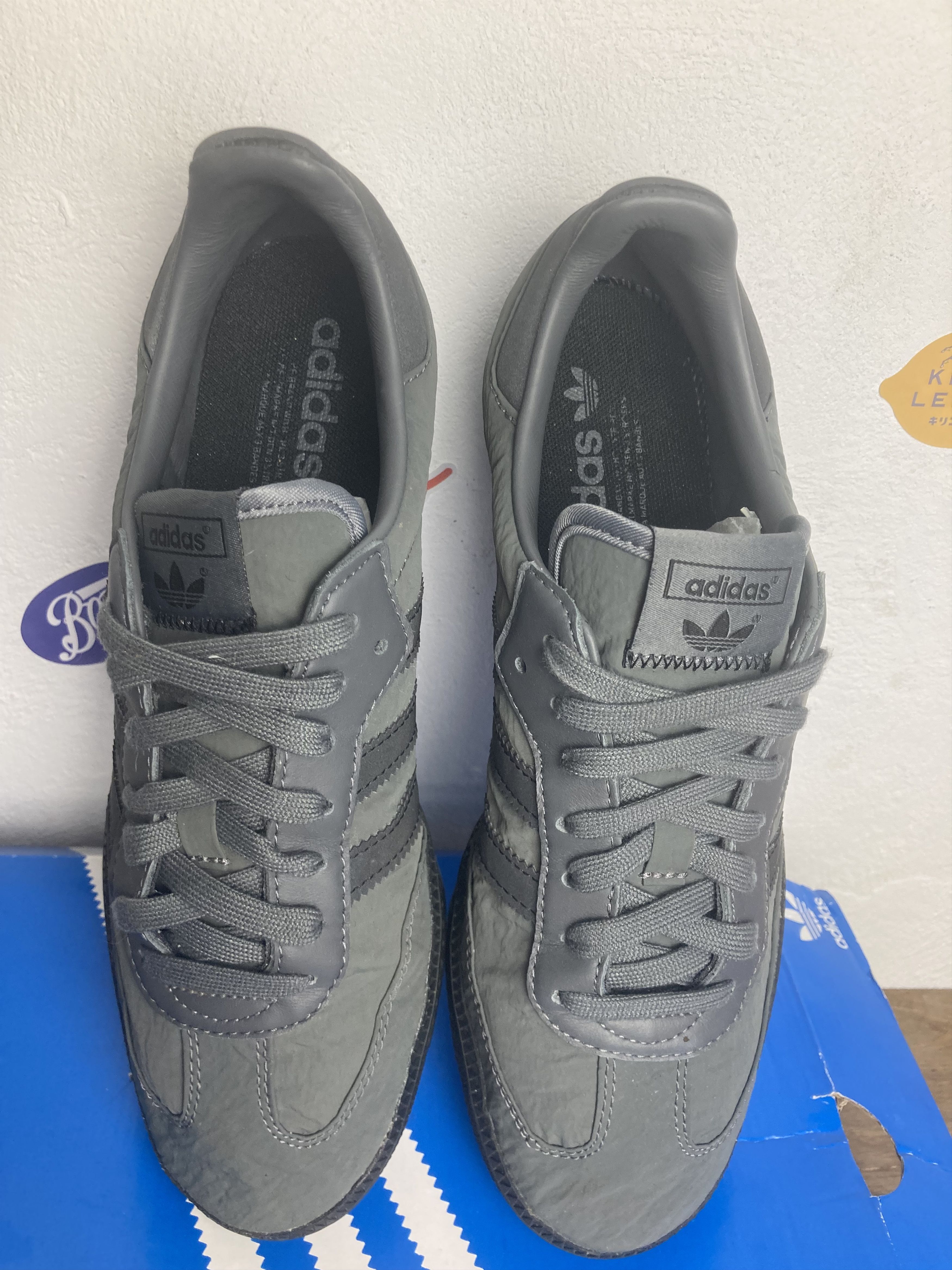 Adidas IH9993 adidas Originals Samba OG Grey Five Core Black US8.5 Size US 8.5 / EU 41-42 - 3 Thumbnail