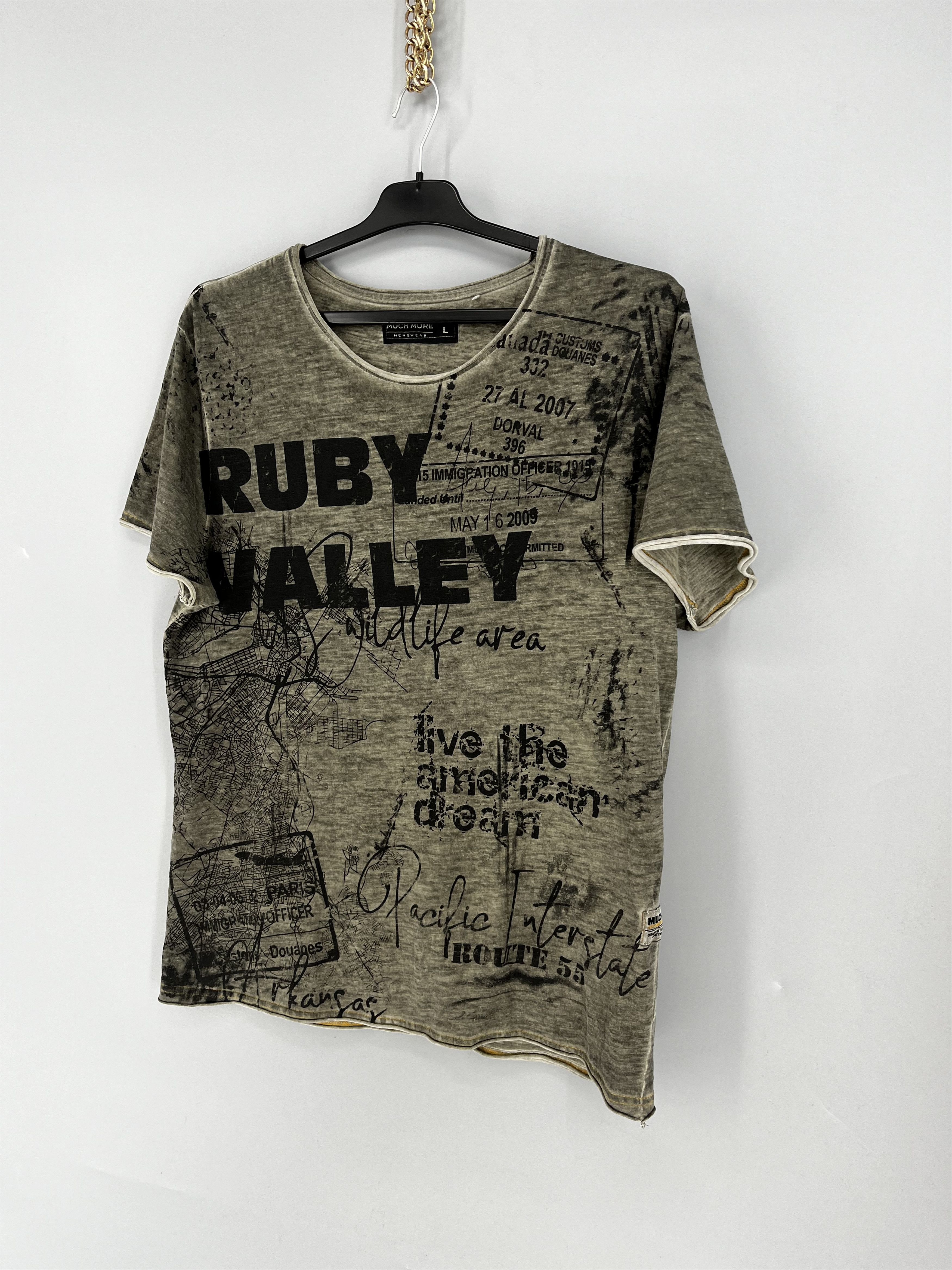 Other Vintage Y2k Much More Tie Dye Short Sleeve TShirt Size L Size US L / EU 52-54 / 3 - 3 Thumbnail