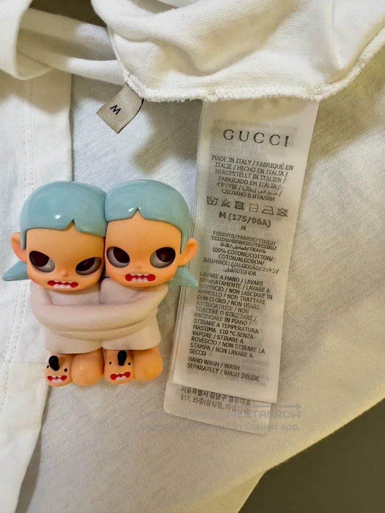 Gucci Gucci Plain knitted short-sleeved T-shirt Size US M / EU 48-50 / 2 - 4 Thumbnail
