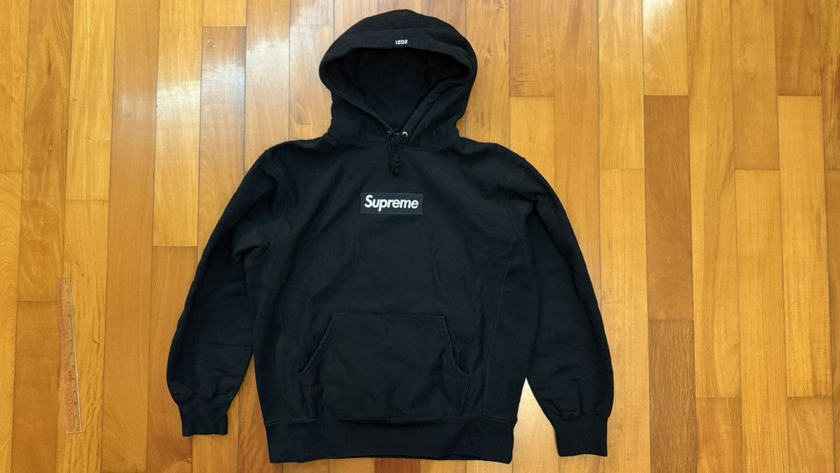 Supreme Supreme Box Logo Hoodie sweatshirt FW21 ⚫️ Black Size US M / EU 48-50 / 2 - 2 Thumbnail