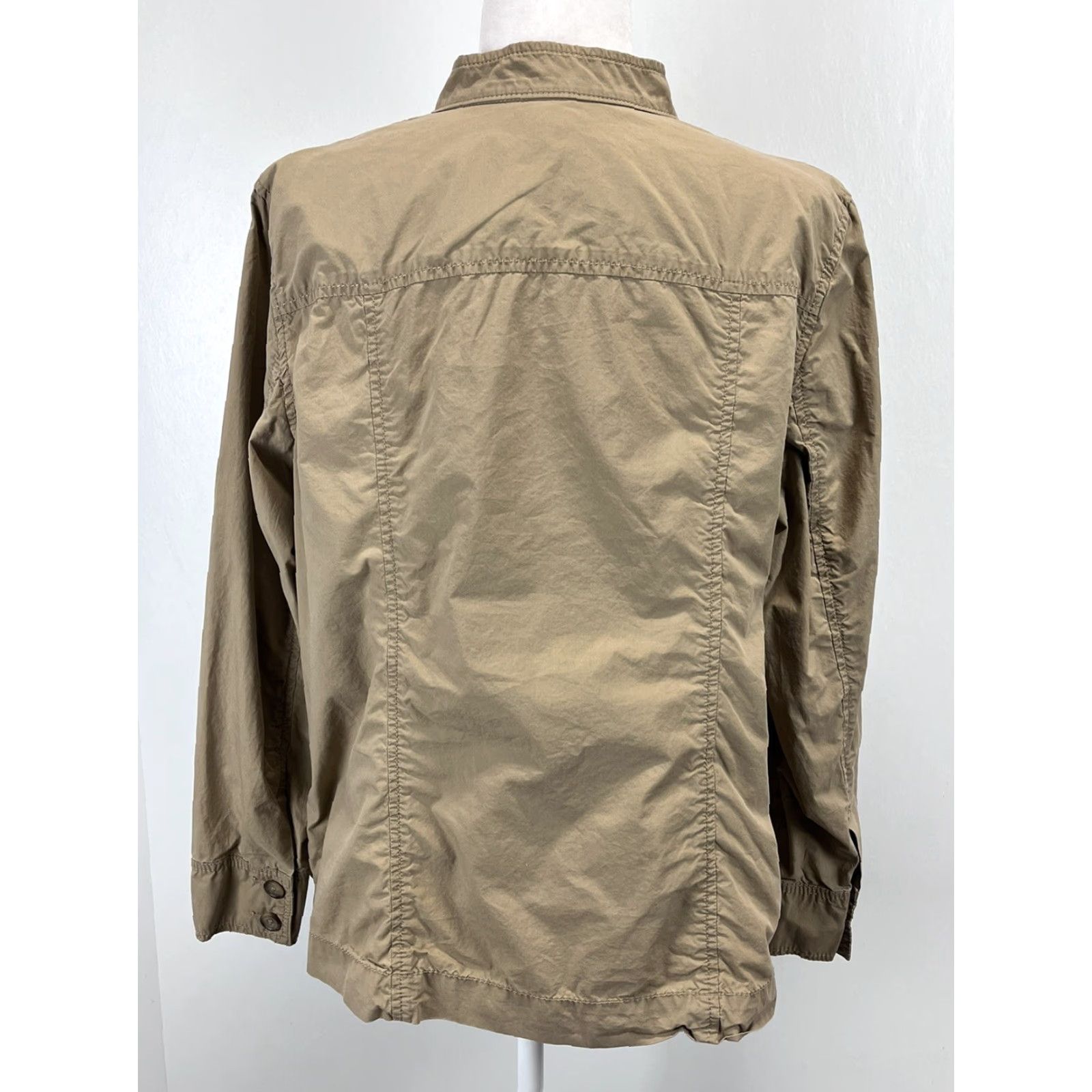 Lands' End Lands' End Women's Lightweight Utility Jacket Plus Size 1X 16W 18W Brown GUC Size XL / US 12-14 / IT 48-50 - 3 Thumbnail