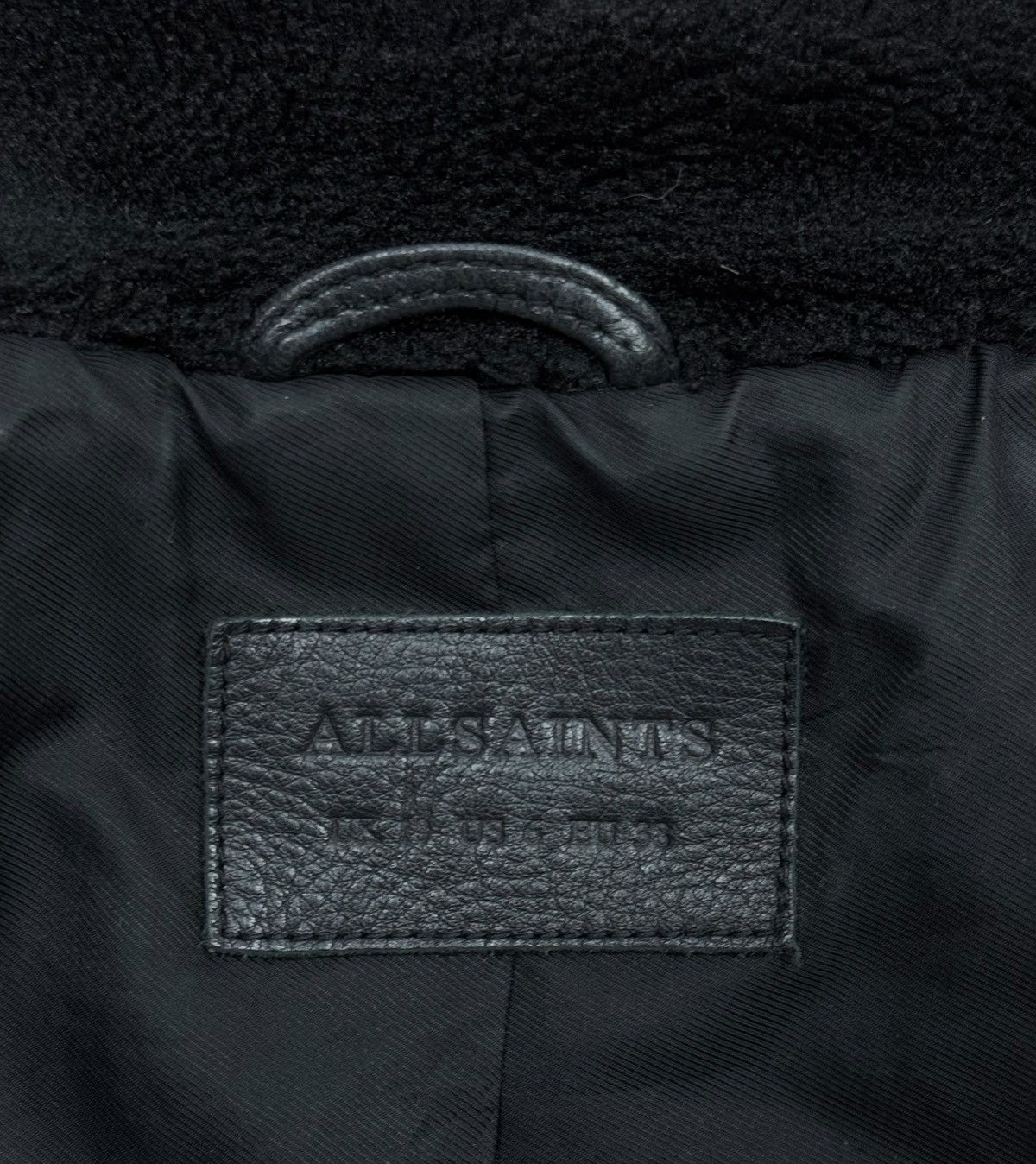 Allsaints All Saints Zola Lux Jacket Sheep Leather Teddy size US6 UK10 Size M / US 6-8 / IT 42-44 - 10 Thumbnail