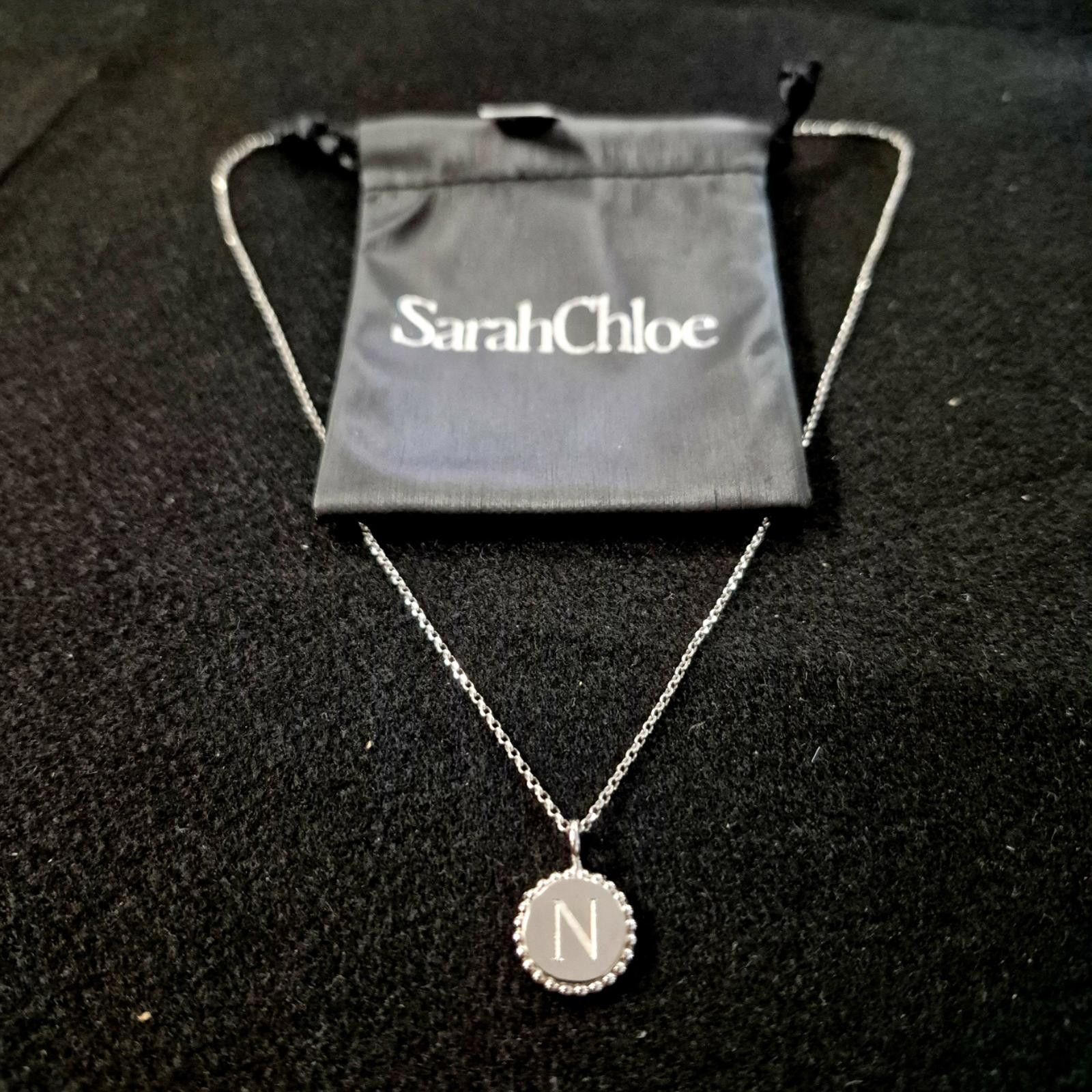 Other Sarah Chloe Initial Pendant Necklace in Sterling Silver 18" Size ONE SIZE - 3 Thumbnail