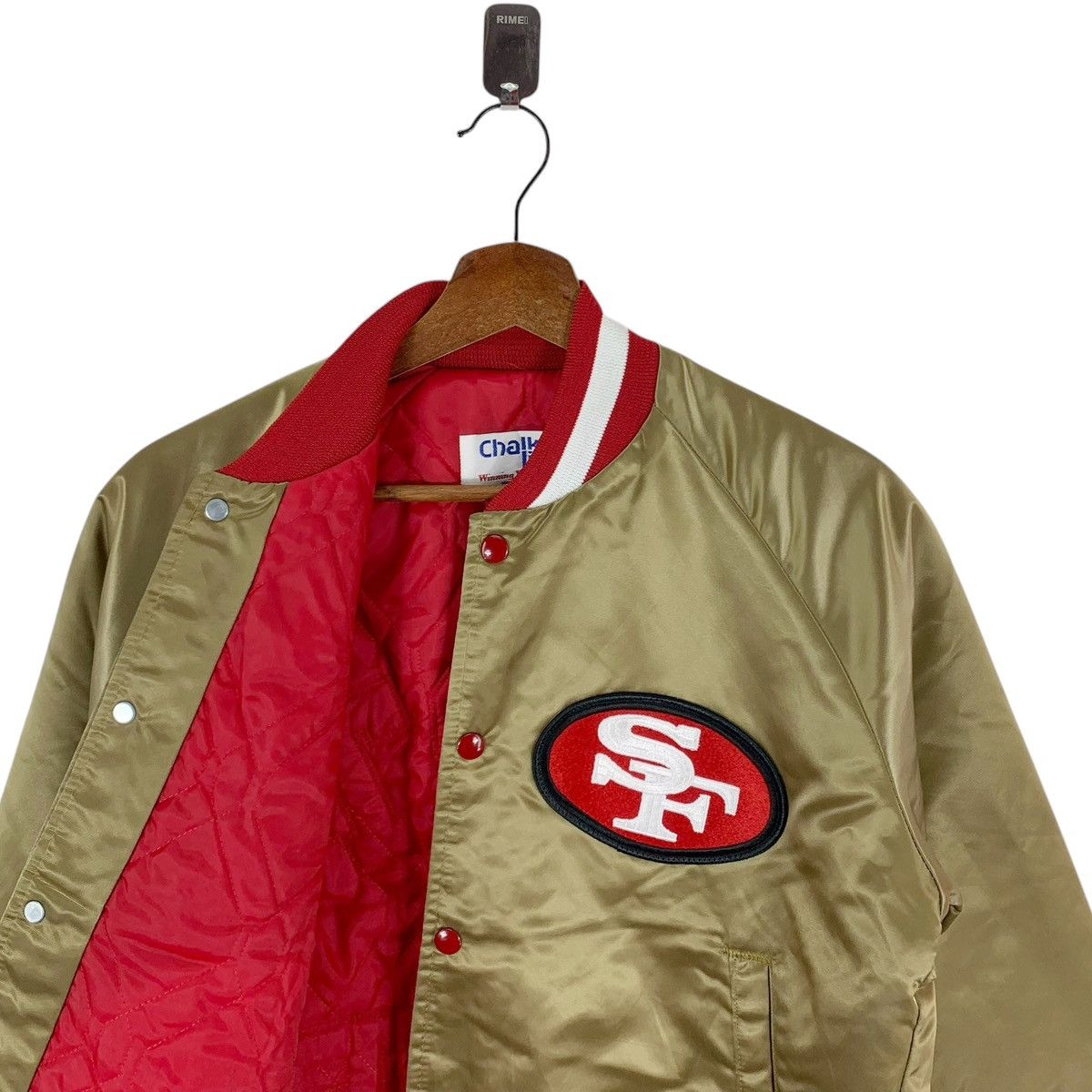 NFL VINTAGE 80S SAN FRANCISCO 49ERS SATIN NFL BOMBER JACKET Size US S / EU 44-46 / 1 - 7 Thumbnail