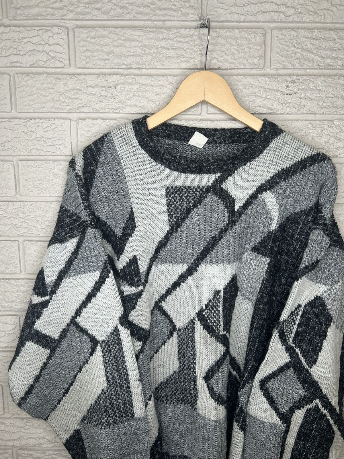 Vintage Vintage 90s Italian Wool Knit Size US M / EU 48-50 / 2 - 2 Thumbnail