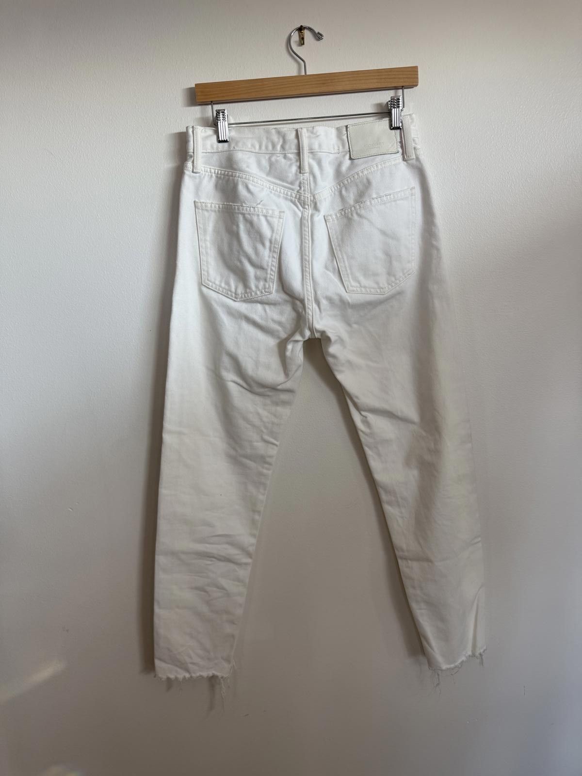 Other Moussy Vintage White Skinny Jeans Size 30" / US 8 / IT 44 - 2 Thumbnail