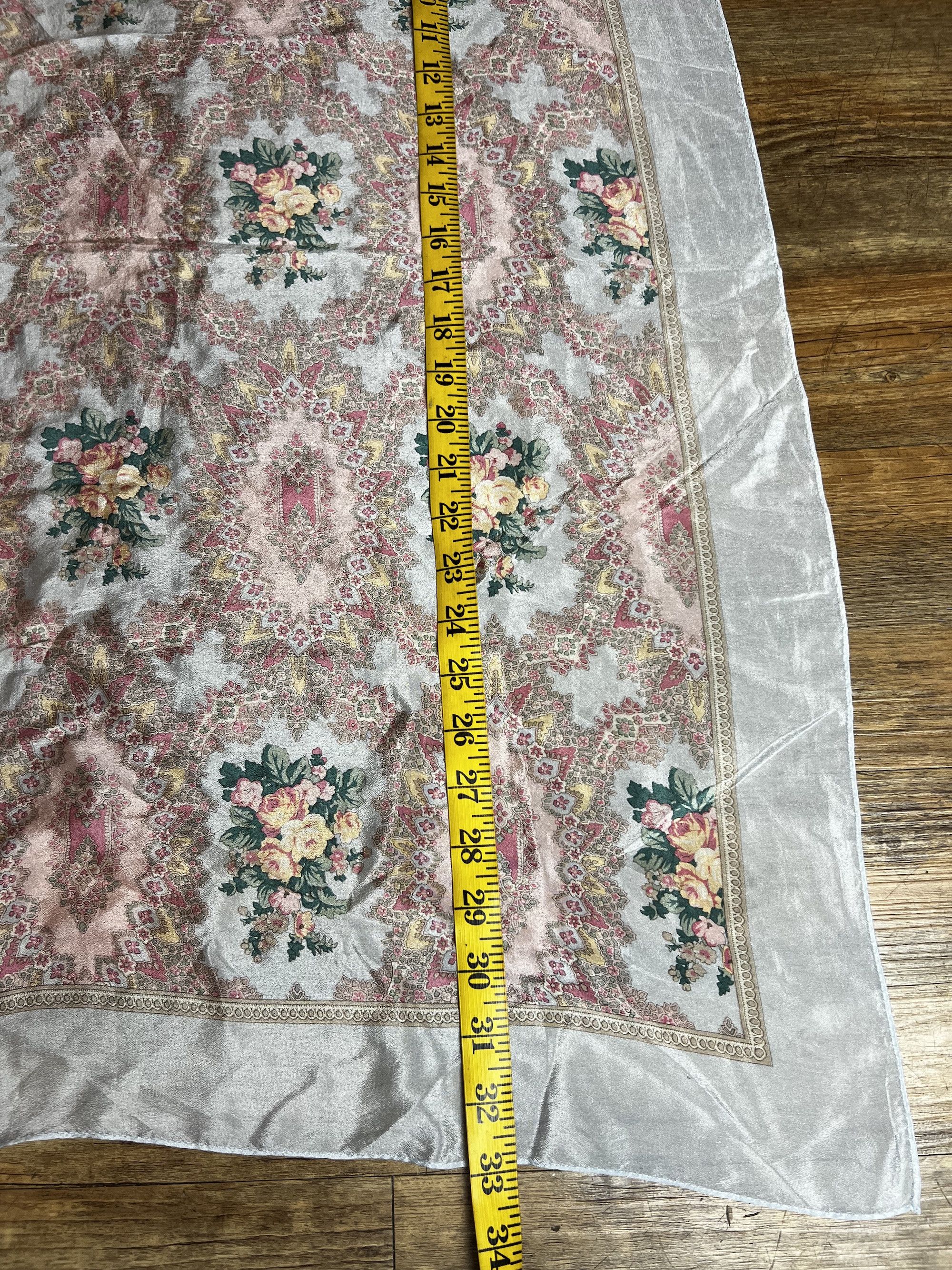 Polo Ralph Lauren Vintage Polo Ralph Lauren Floral Pastel French Rose Pattern Size ONE SIZE - 8 Thumbnail