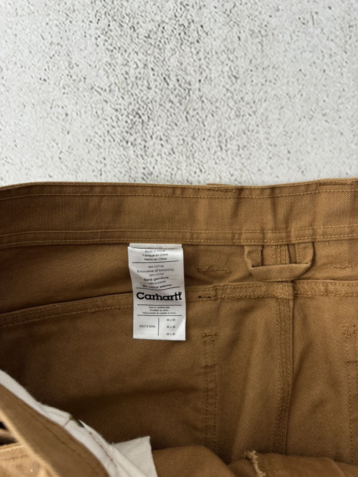 Carhartt × Vintage Carhartt Double Knee Cargo Pocket Work Pants Size US 36 / EU 52 - 9 Thumbnail