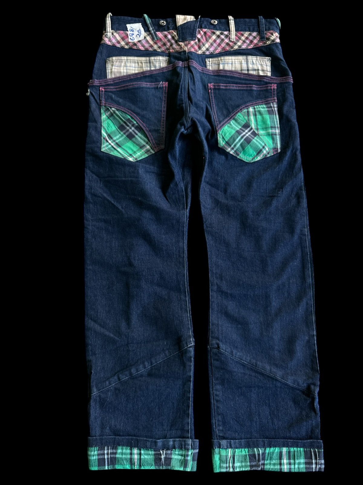 Kapital Double Waist Twist Legs Multipocket ColourFull💥 Size US 34 / EU 50 - 2 Thumbnail