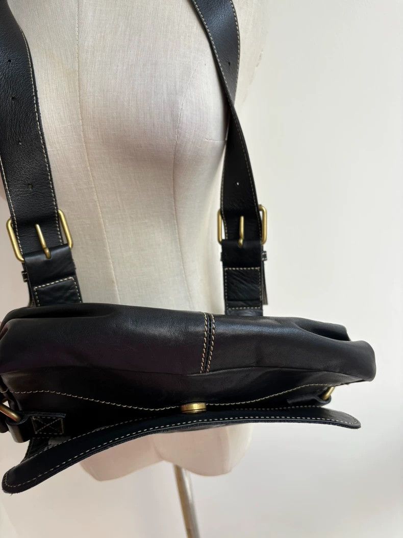 Vivienne Westwood Vivienne Westwood size os Black leather Saturn logo motorcy Size ONE SIZE - 4 Thumbnail