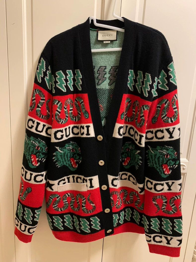 Gucci Gucci Sweater with Colorful Patterns-dmc Size US M / EU 48-50 / 2 - 1 Thumbnail