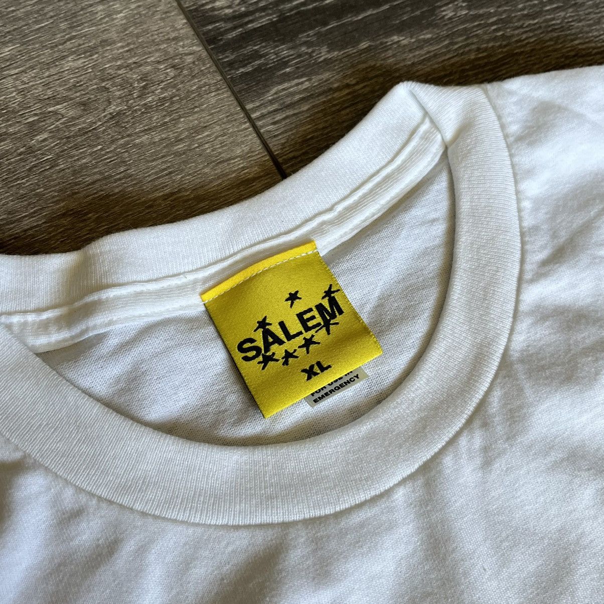 S4LEM Salem S4LEM Respect Life White/Black Graphic Logo Tee Shirt Size US XL / EU 56 / 4 - 4 Thumbnail