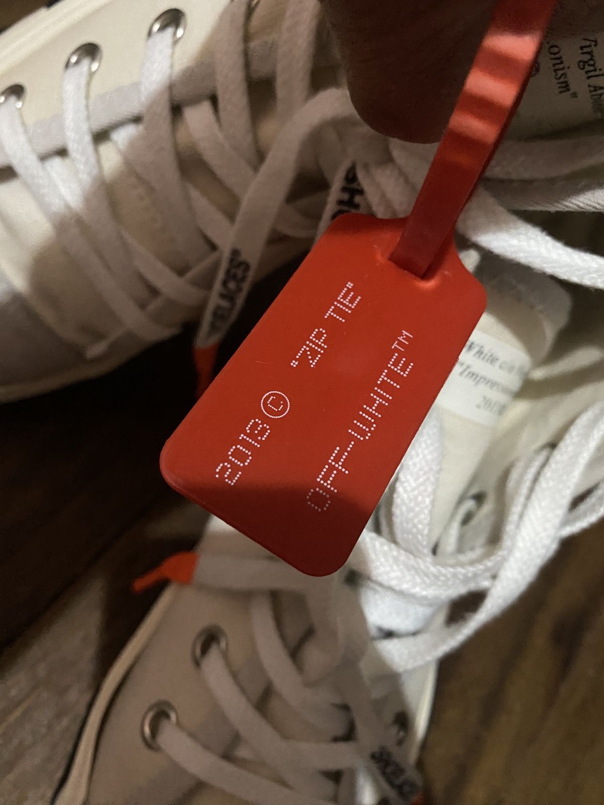 Off-White Off-White Vulcanized hi-top sneaker Size US 8 / EU 41 - 5 Thumbnail