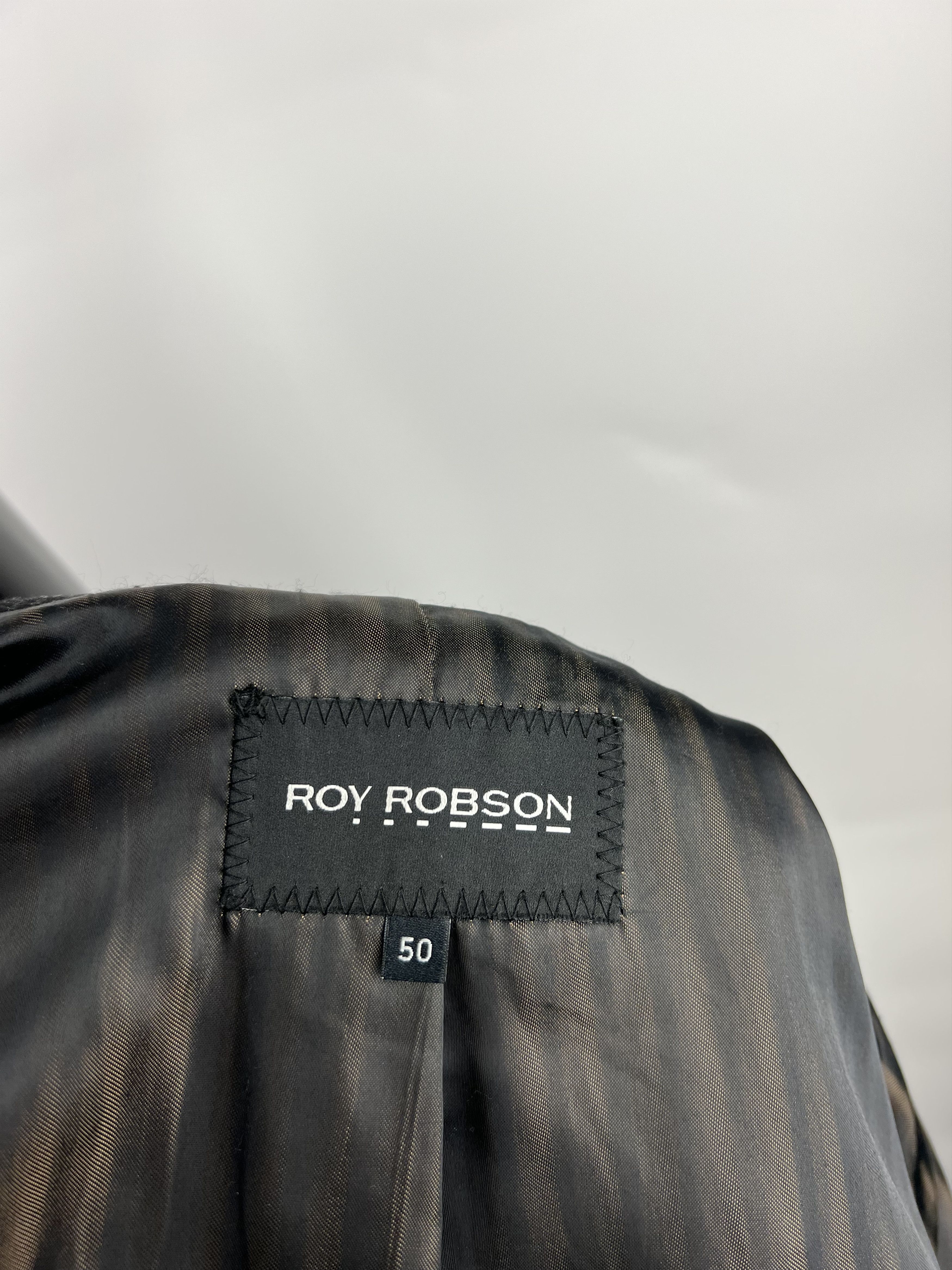 Other Roy Robson Men's Gray Wool Cashmere Heavy Coat Size 50 Size US M / EU 48-50 / 2 - 9 Thumbnail