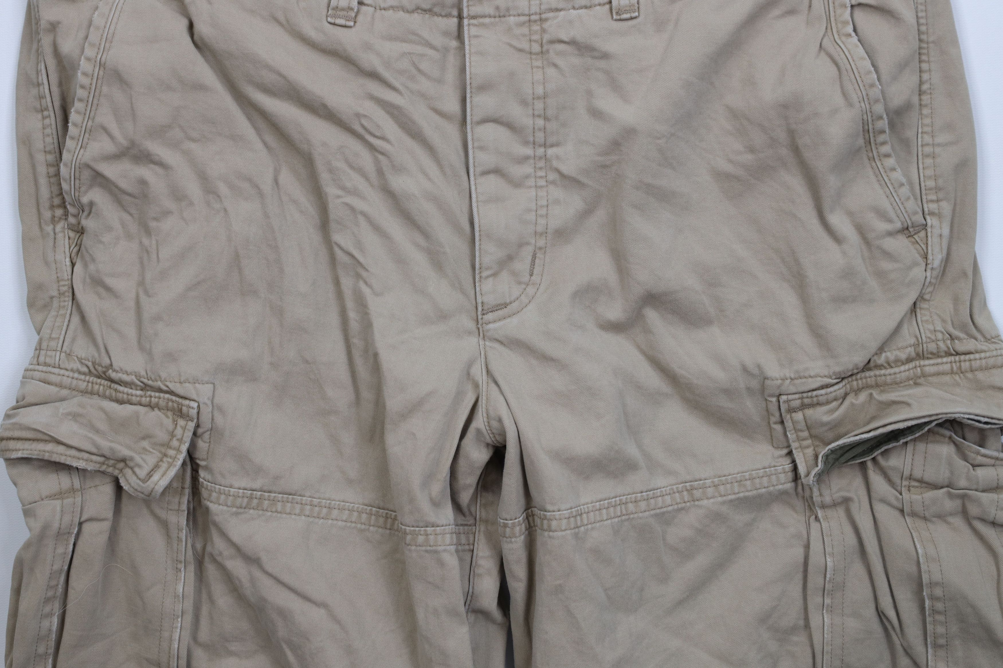 Abercrombie & Fitch Vintage Y2K Abercrombie & Fitch Heavyweight Cargo Shorts Size US 34 / EU 50 - 3 Thumbnail