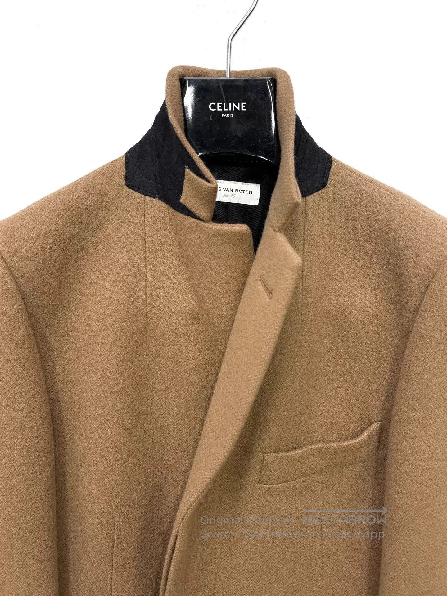 Dries Van Noten Beige Longline Coat - Size S. Size US S / EU 44-46 / 1 - 4 Thumbnail