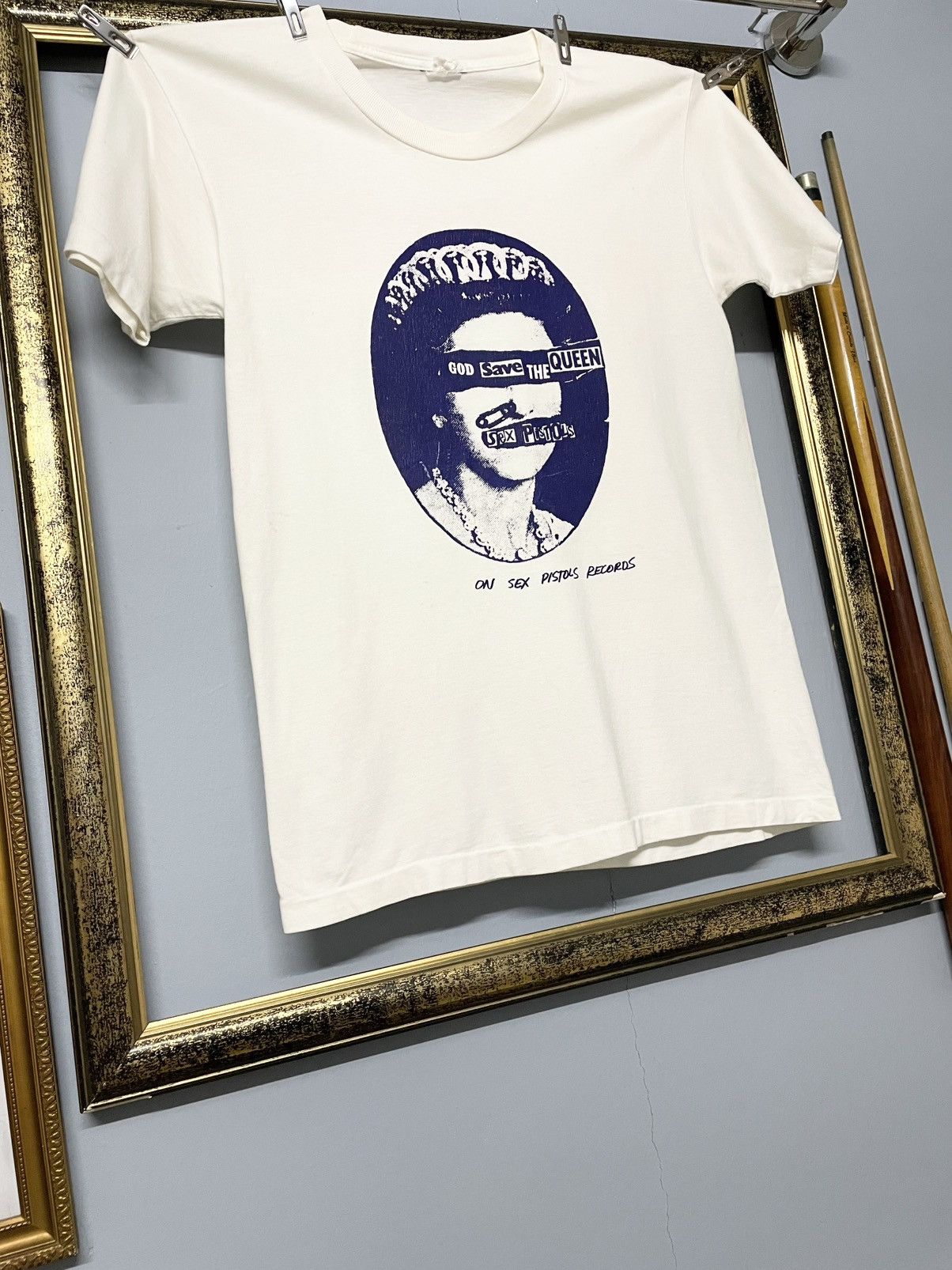 Vintage Vintage 90s Sex Pistols God Save The Queen Single Stitch Tee Size US S / EU 44-46 / 1 - 6 Thumbnail