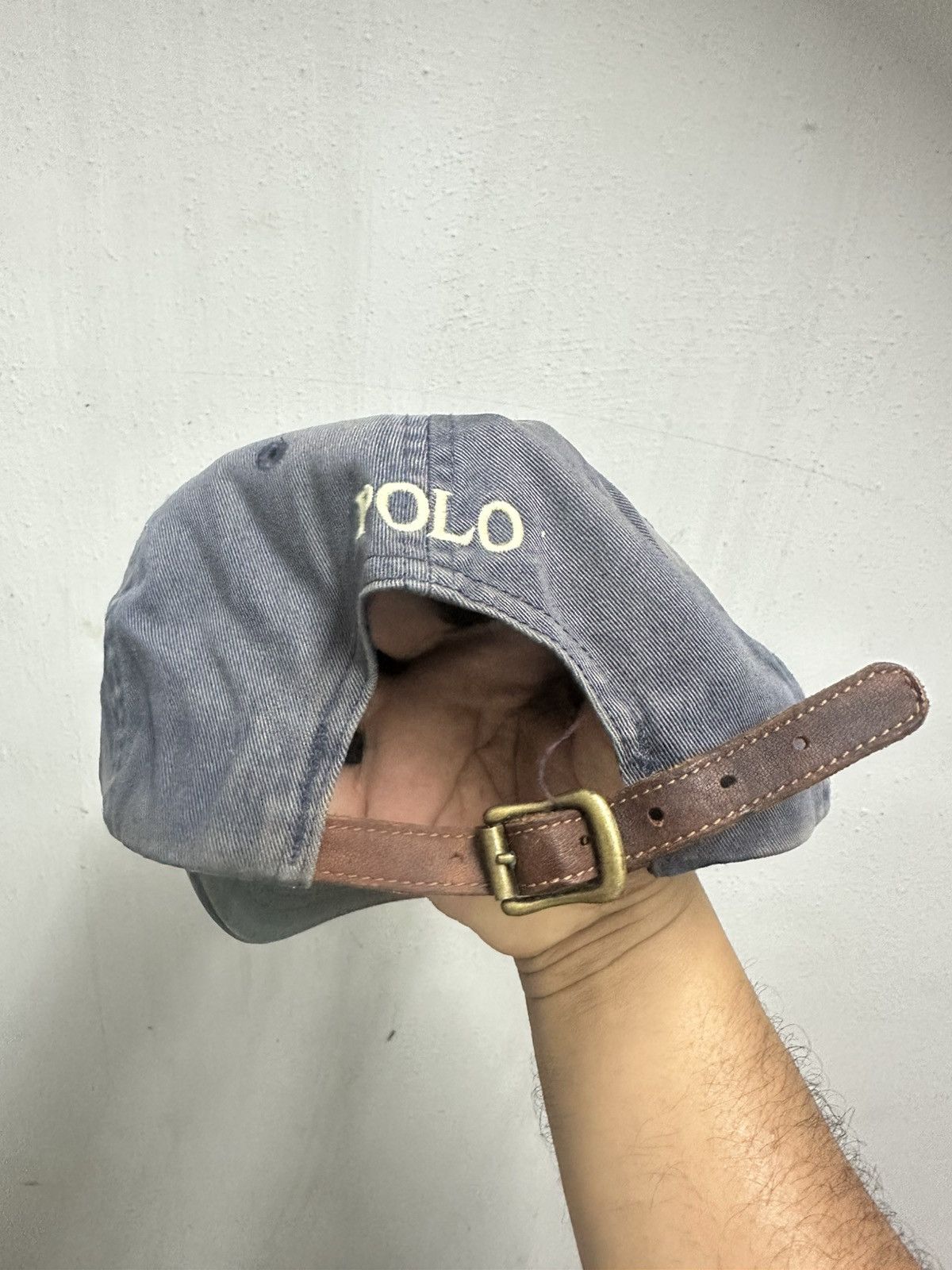 Polo Ralph Lauren VTG Faded Polo Ralph Lauren Cap Size ONE SIZE - 3 Thumbnail