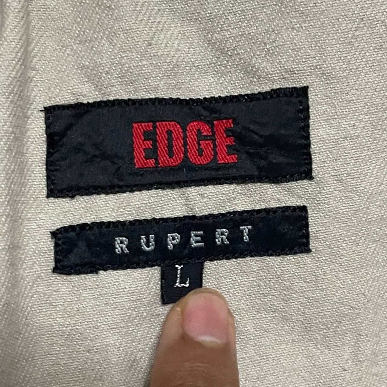 Japanese Brand Vintage Edge Rupert Chore Coat Like Undercover Number Nine Size US L / EU 52-54 / 3 - 7 Thumbnail