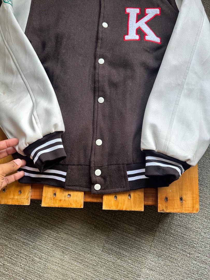 KOREA UNIVERSITY LEATHER VARSITY