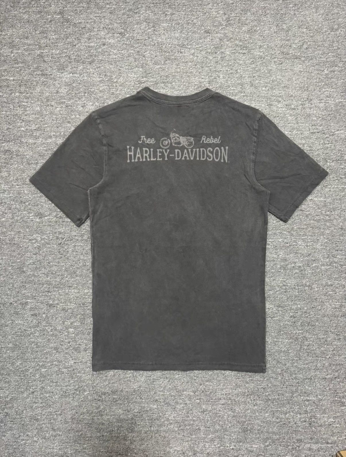 Harley Davidson Harley-Davidson Vintage Distressed Short Sleeve T-Shirt Size US XS / EU 42 / 0 - 5 Thumbnail