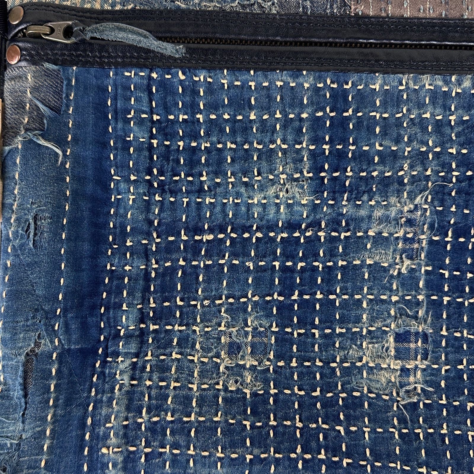Kapital Kountry Boro Denim Pouch Size ONE SIZE - 5 Thumbnail