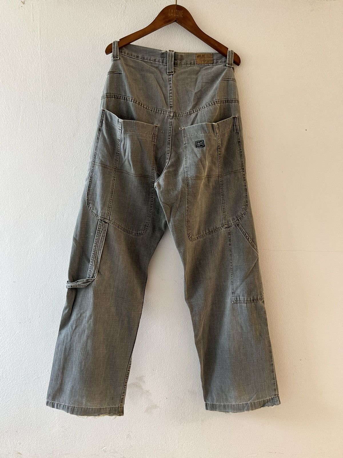 Vintage FADED Y2K BLN BAGGY WIDE POCKET PANTS Size US 31 - 4 Thumbnail