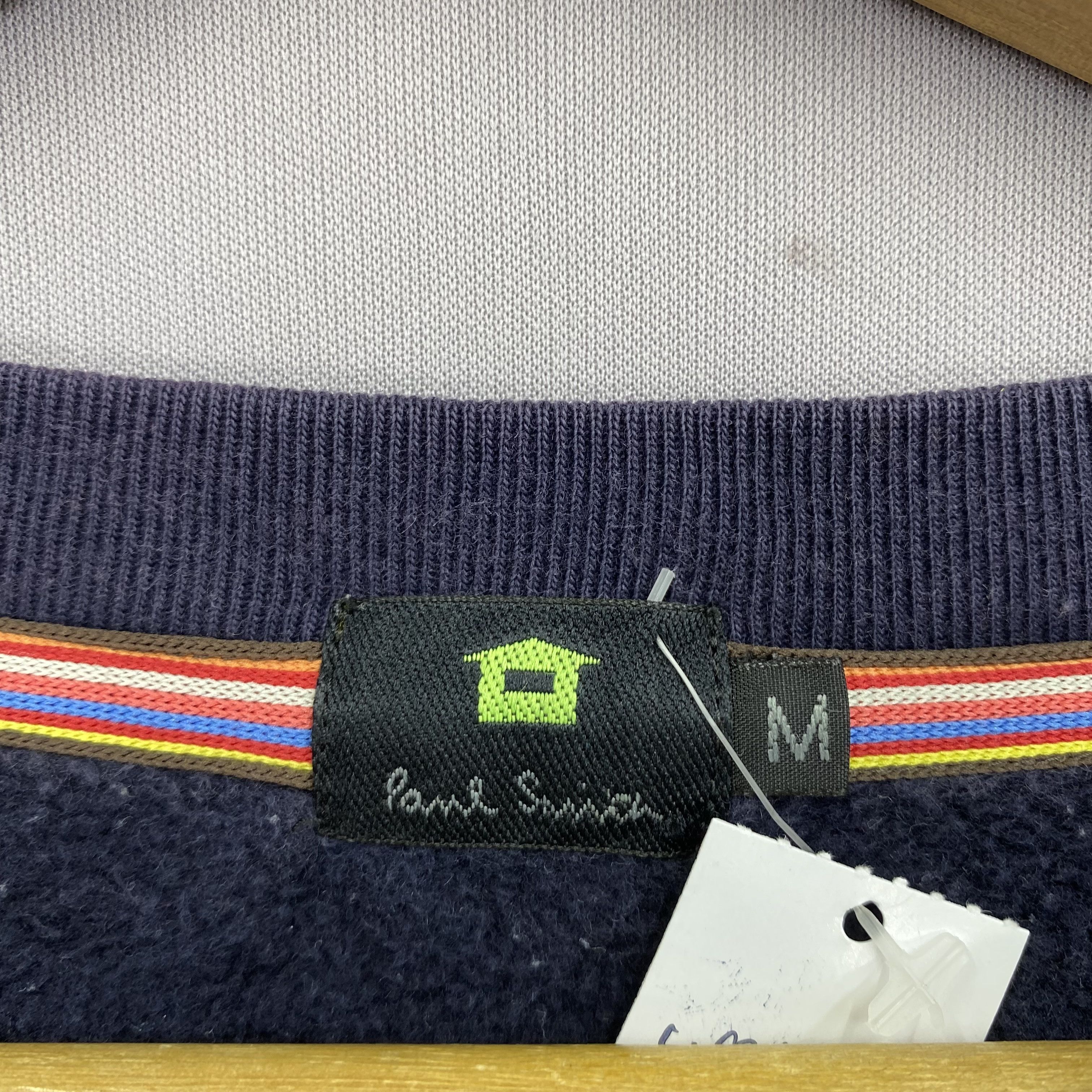 Vintage Y2K Paul Smith Sweater Navy Sweatshirt Jumper