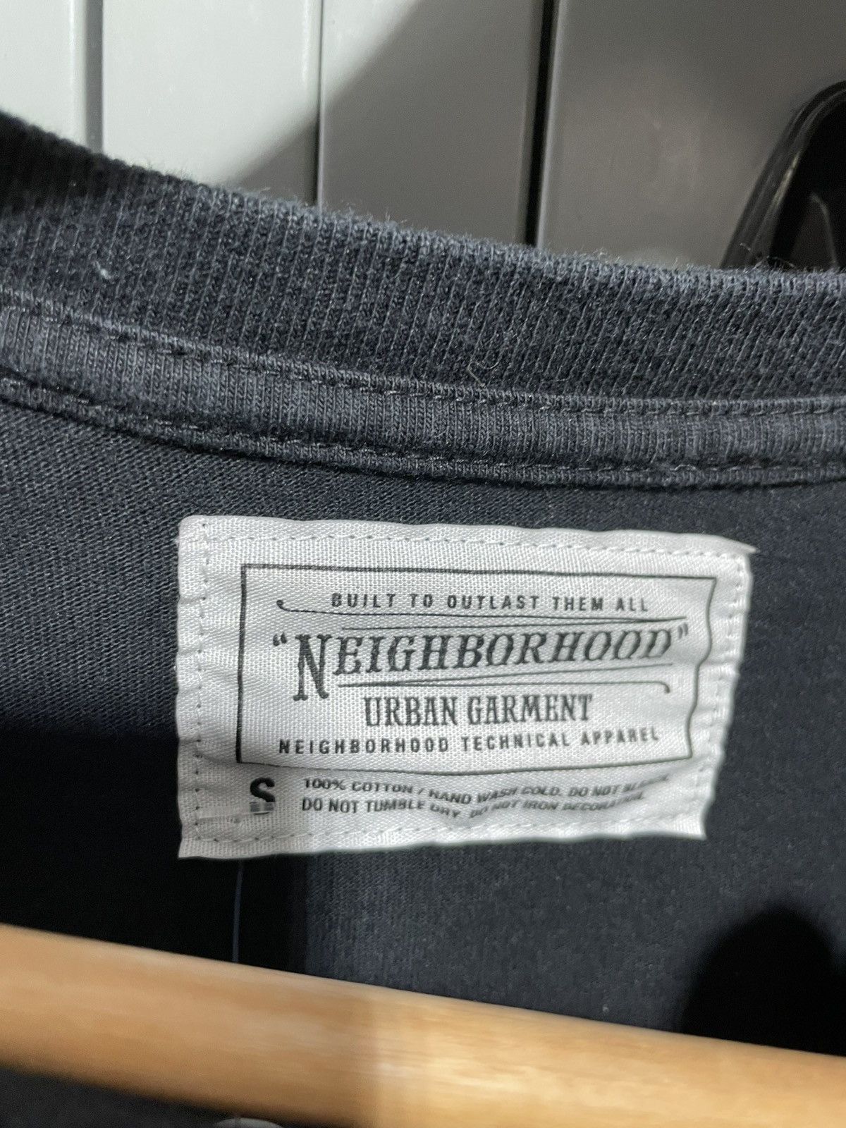 Neighborhood John Mayer Neighborhood black logo tee Size US S / EU 44-46 / 1 - 4 Thumbnail