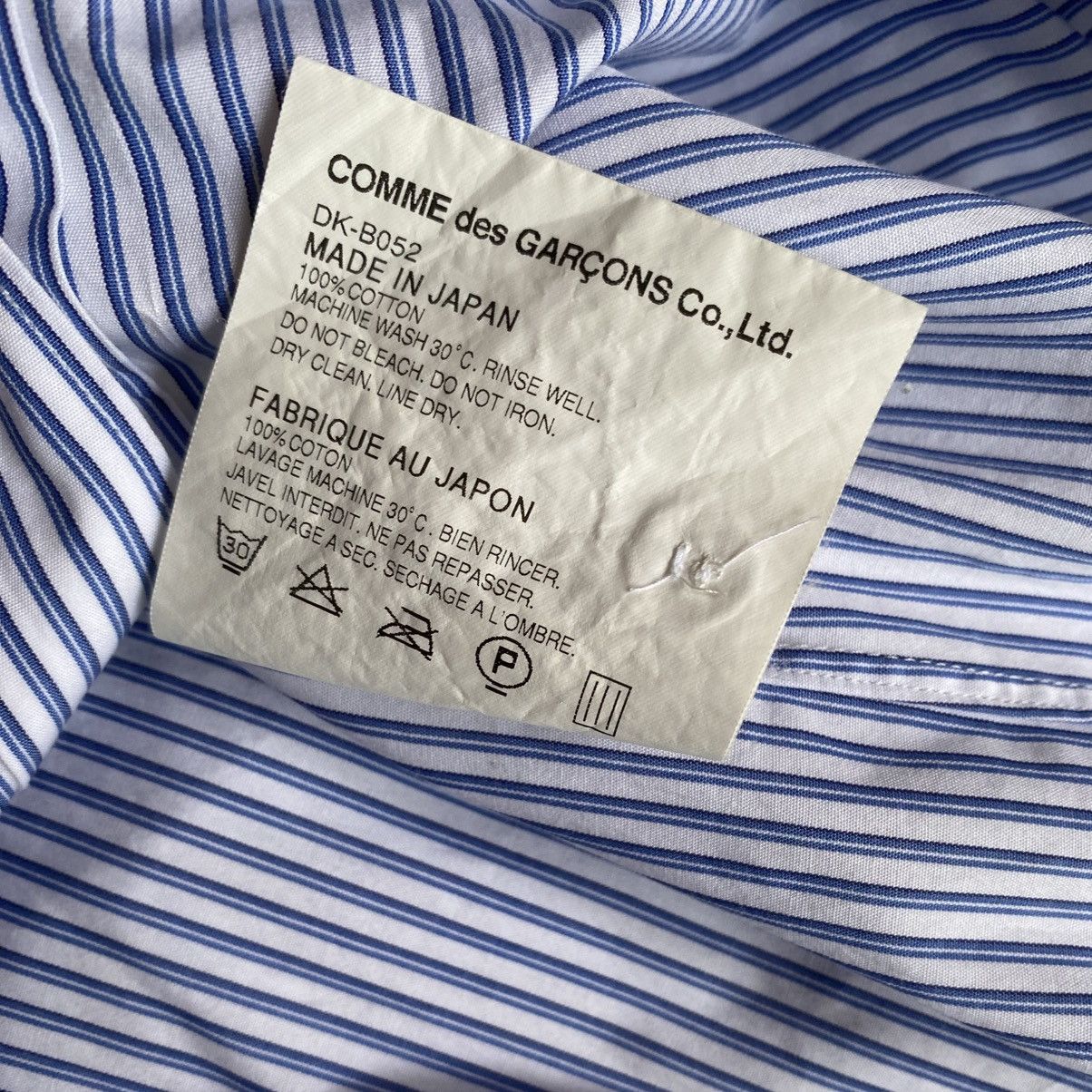 Comme des Garcons SS13 Stripes/Floral Shirt Size US M / EU 48-50 / 2 - 8 Thumbnail