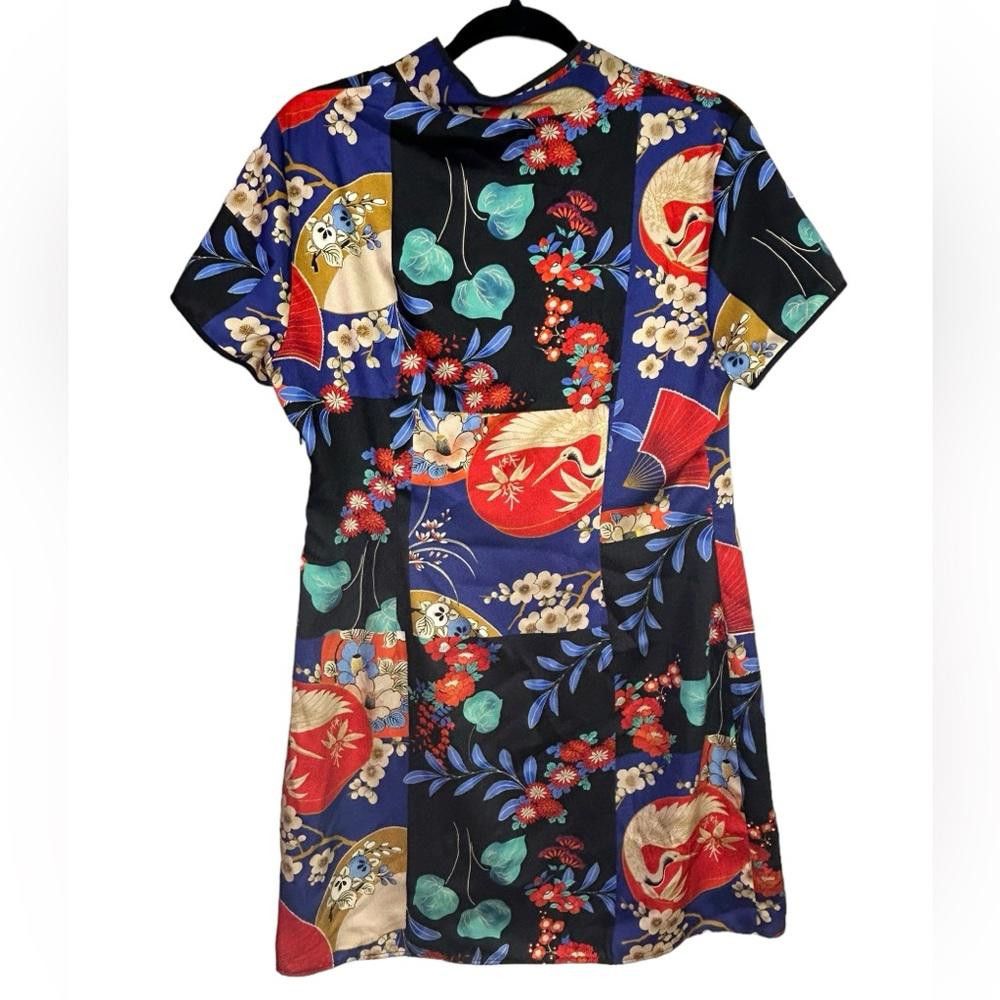 Zara Zara l NWT Satin Effect Mini Dress Large Size L / US 10 / IT 46 - 2 Thumbnail