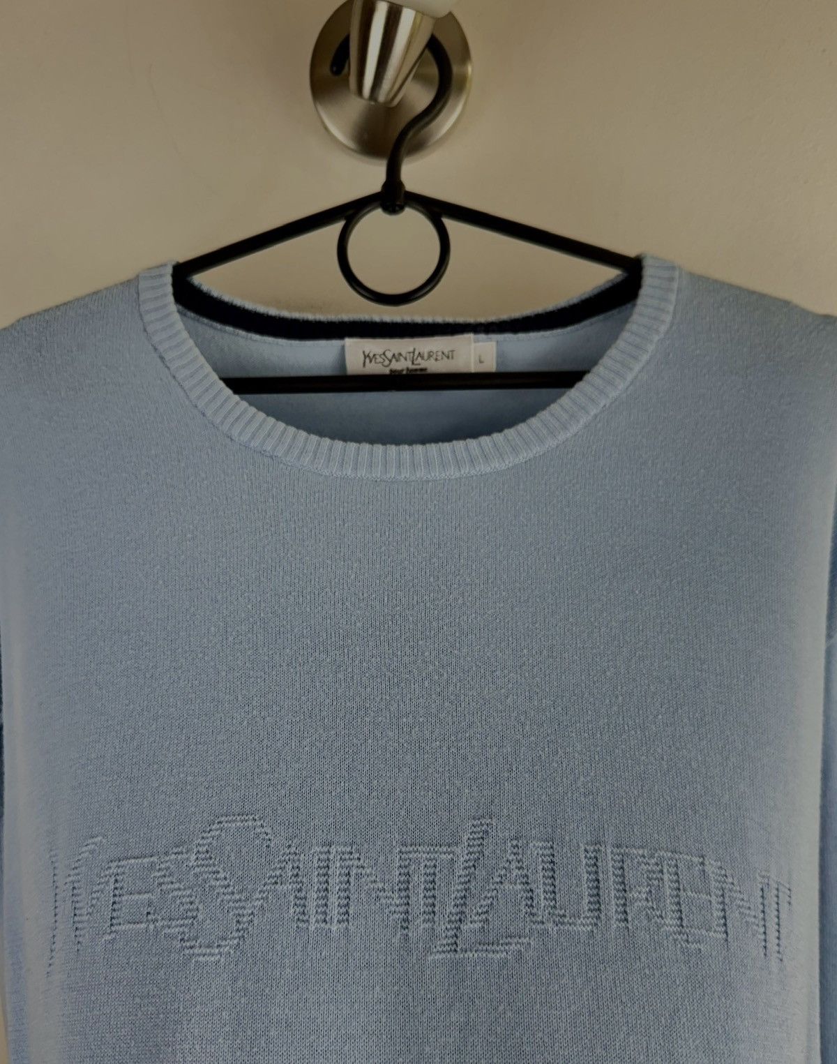Vintage × Yves Saint Laurent Vintage sweater Yves Saint Laurent 90s original luxury item Size US L / EU 52-54 / 3 - 2 Thumbnail