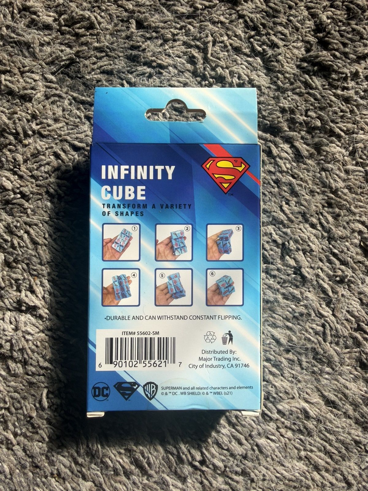 DC Comics 2021 DC Comics Superman Infinity Cube Size ONE SIZE - 2 Thumbnail