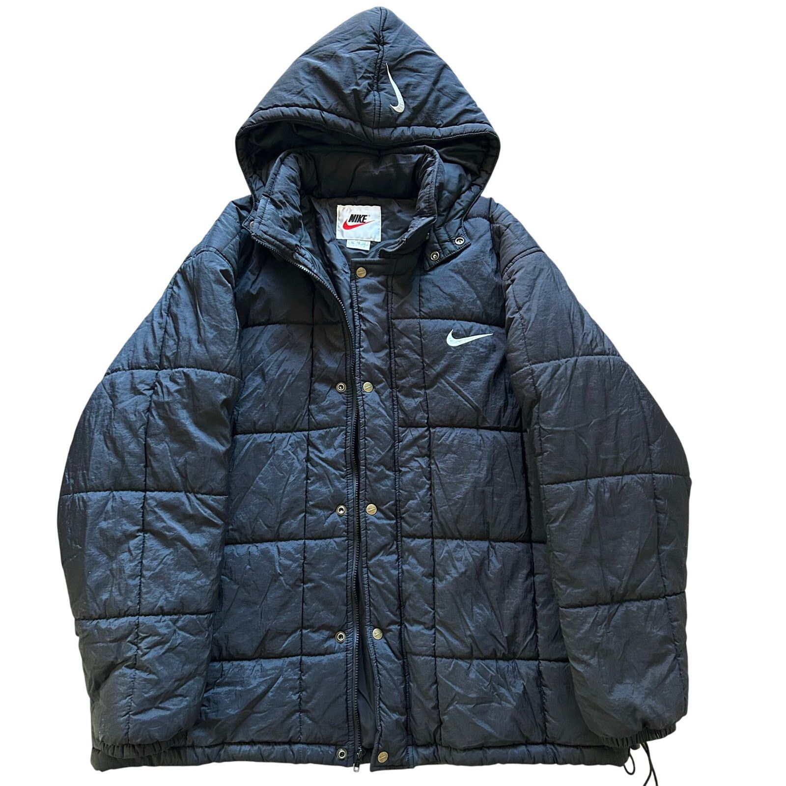 Nike Nike men’s 90’s vintage puffer jacket streetwear coat VTG Size US XL / EU 56 / 4 - 1 Thumbnail