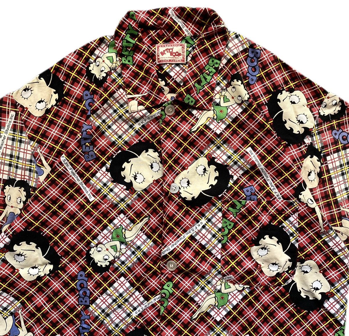 Cartoon Network × Vintage 🔥Bettyboop Full Print Vintage K.F.S Inc/Fleischer Studios Size US L / EU 52-54 / 3 - 3 Thumbnail