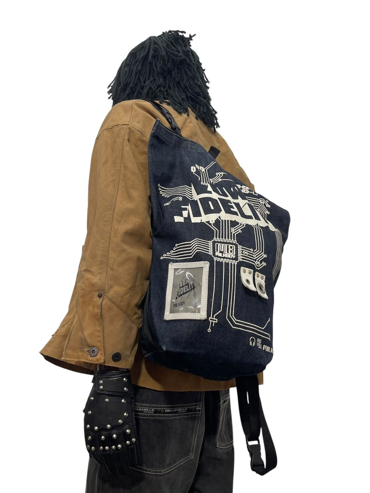 Japanese Brand Backpack Denim Milk Boy Japan Bag 6🟩 Size ONE SIZE - 1 Thumbnail