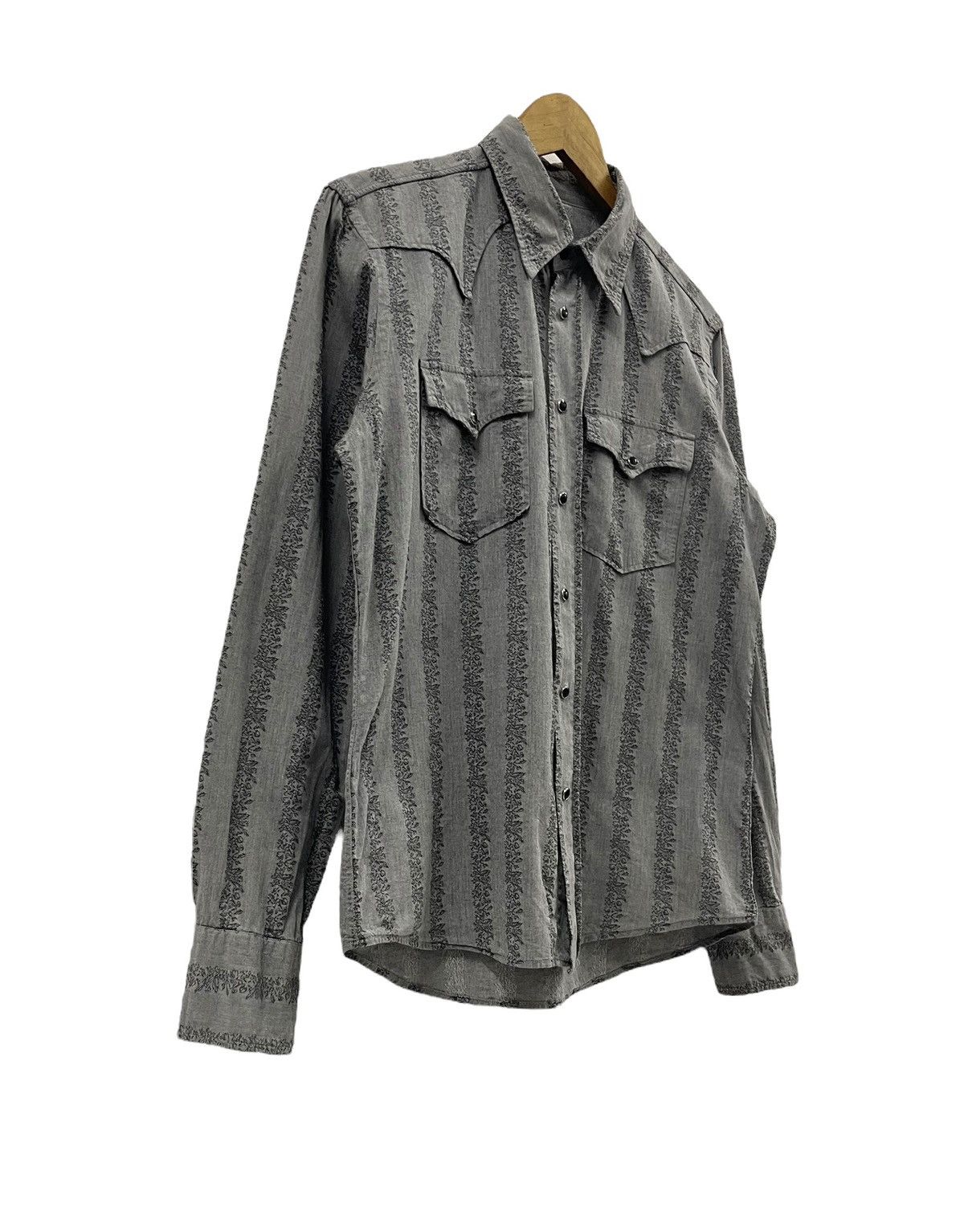5351 POUR LES HOMMES 291295 Homme Japan Western Shirts Embroidery Size US S / EU 44-46 / 1 - 2 Thumbnail