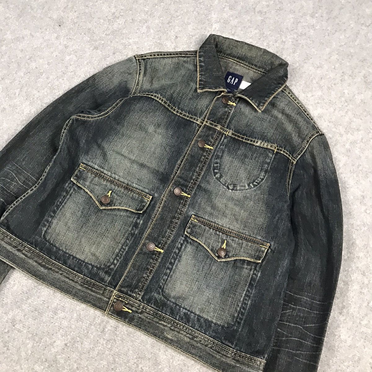 Gap Gap denim jacket woman design jacket Size L / US 10 / IT 46 - 4 Thumbnail