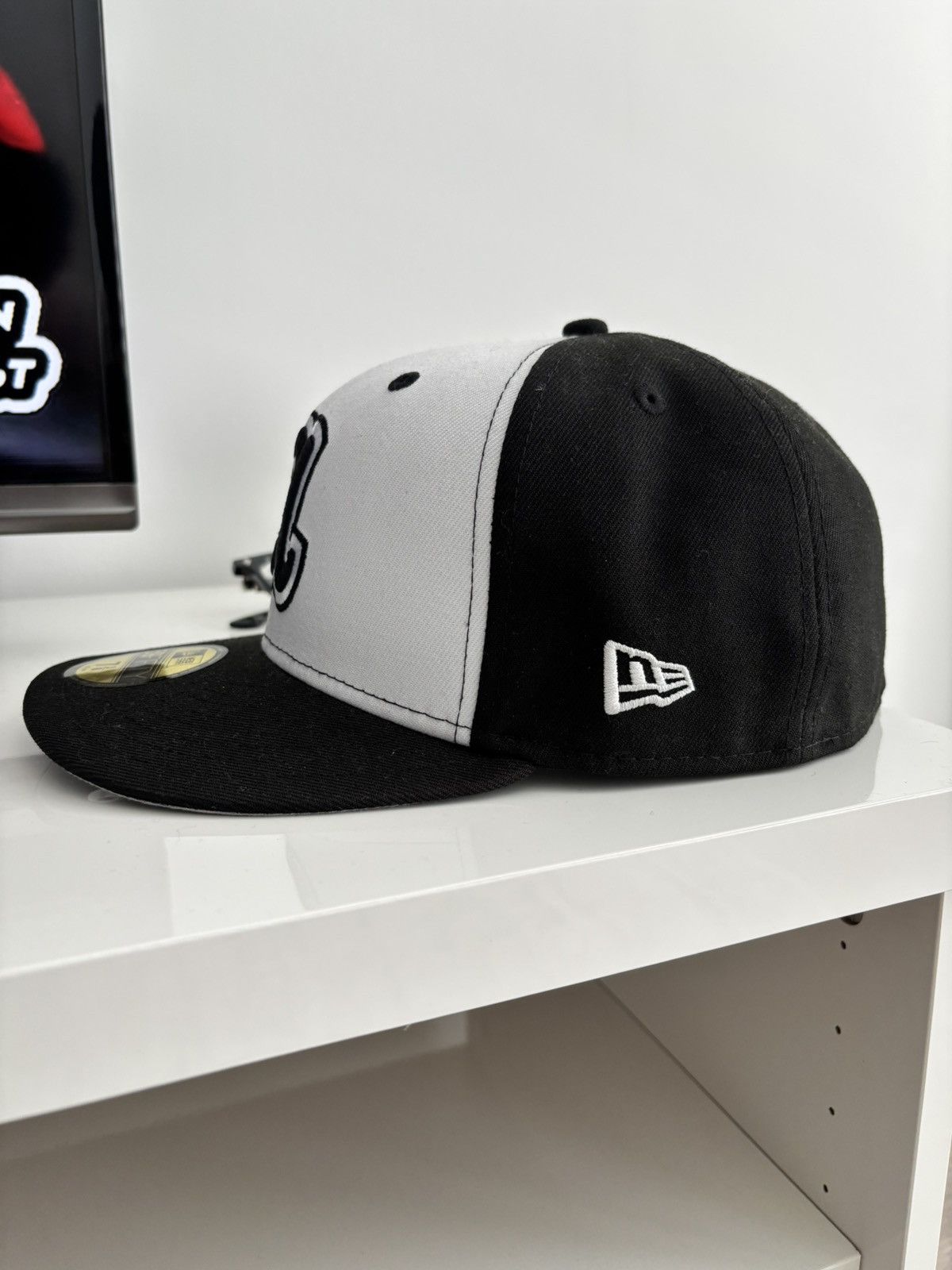 New Era Atlanta Braves Hank Aaron Fitted Hat Size ONE SIZE - 3 Thumbnail