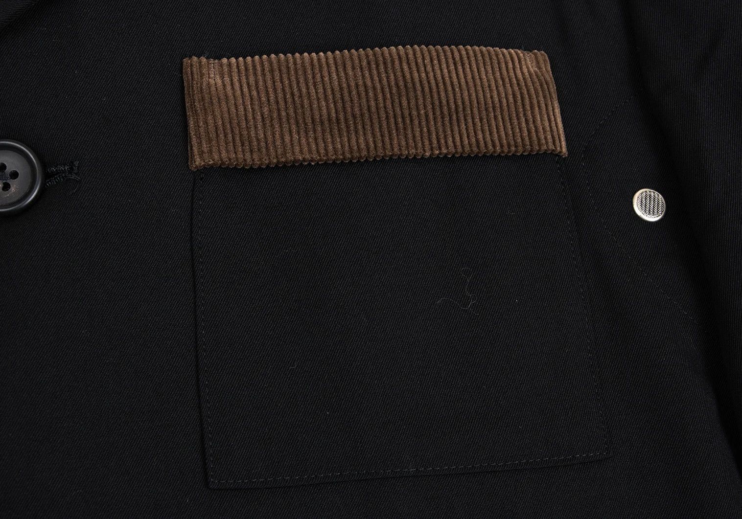 Yohji Yamamoto Yohji Yamamoto Corduroy Wool Gabardine Jacket Size US M / EU 48-50 / 2 - 6 Thumbnail