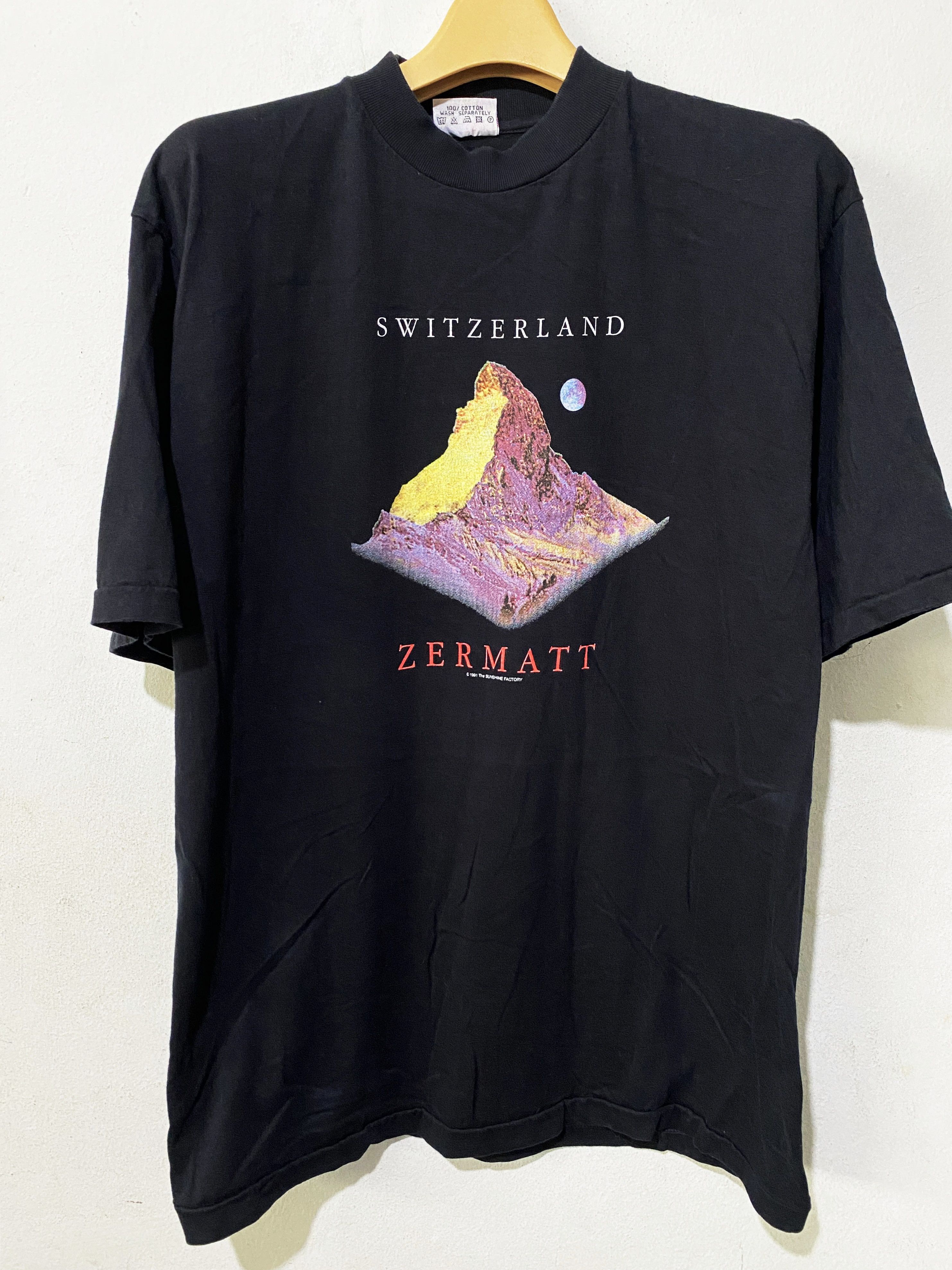 Vintage Vintage 1991 Zermatt Shirt Size US M / EU 48-50 / 2 - 1 Thumbnail