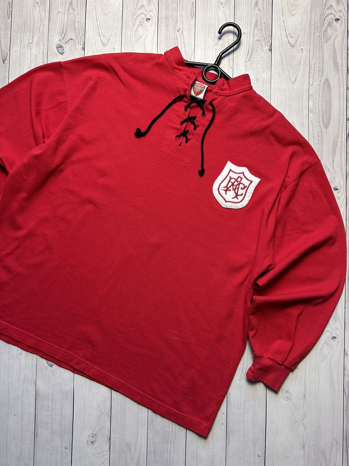 Vintage Vintage Arsenal soccer retro jersey long sleeve Gunners XXL Size US XXL / EU 58 / 5 - 2 Thumbnail