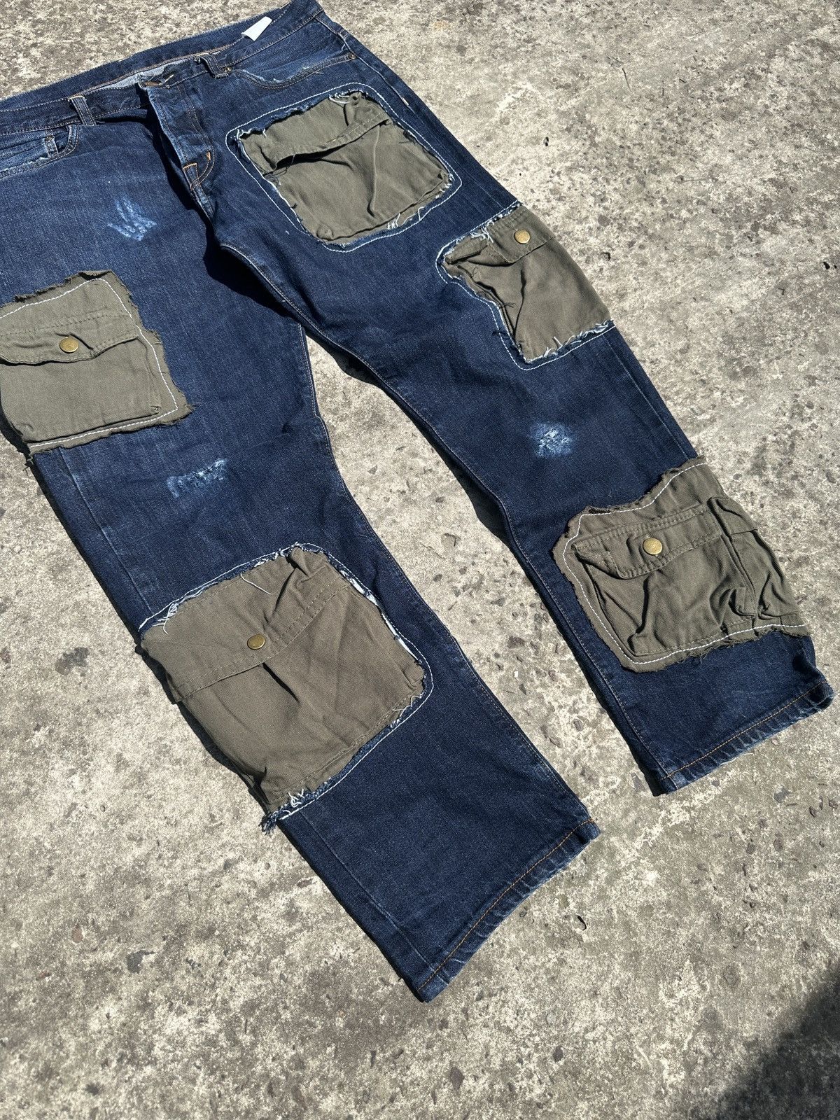 Carhartt Y2K Carhartt Jeans Cargo Pants Streetwear Custom Rare XL USA Size US 36 / EU 52 - 3 Thumbnail