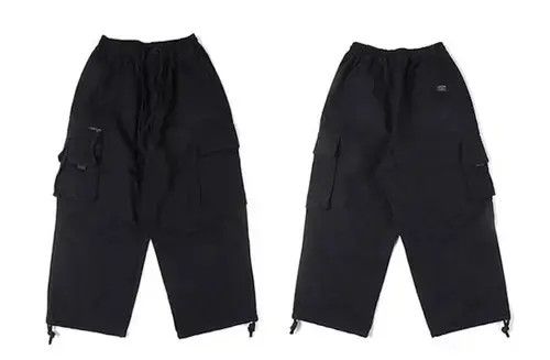 VIBE 20AW Indigo Union Japan Black Worker Pockets Pants Size US 31 - 2 Thumbnail