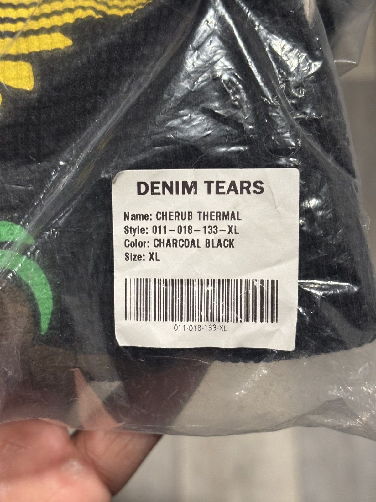 DENIM TEARS Denim Tears Cherub Black Long Sleeve Size XL Brand New Size US XL / EU 56 / 4 - 8 Thumbnail