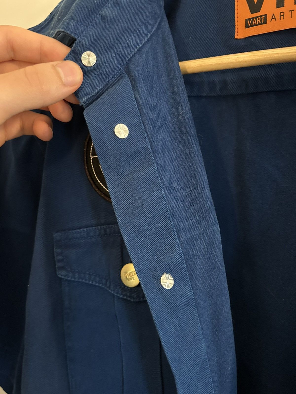 Vyner Articles Vyner Articles blue denim work shirt Size US S / EU 44-46 / 1 - 6 Thumbnail