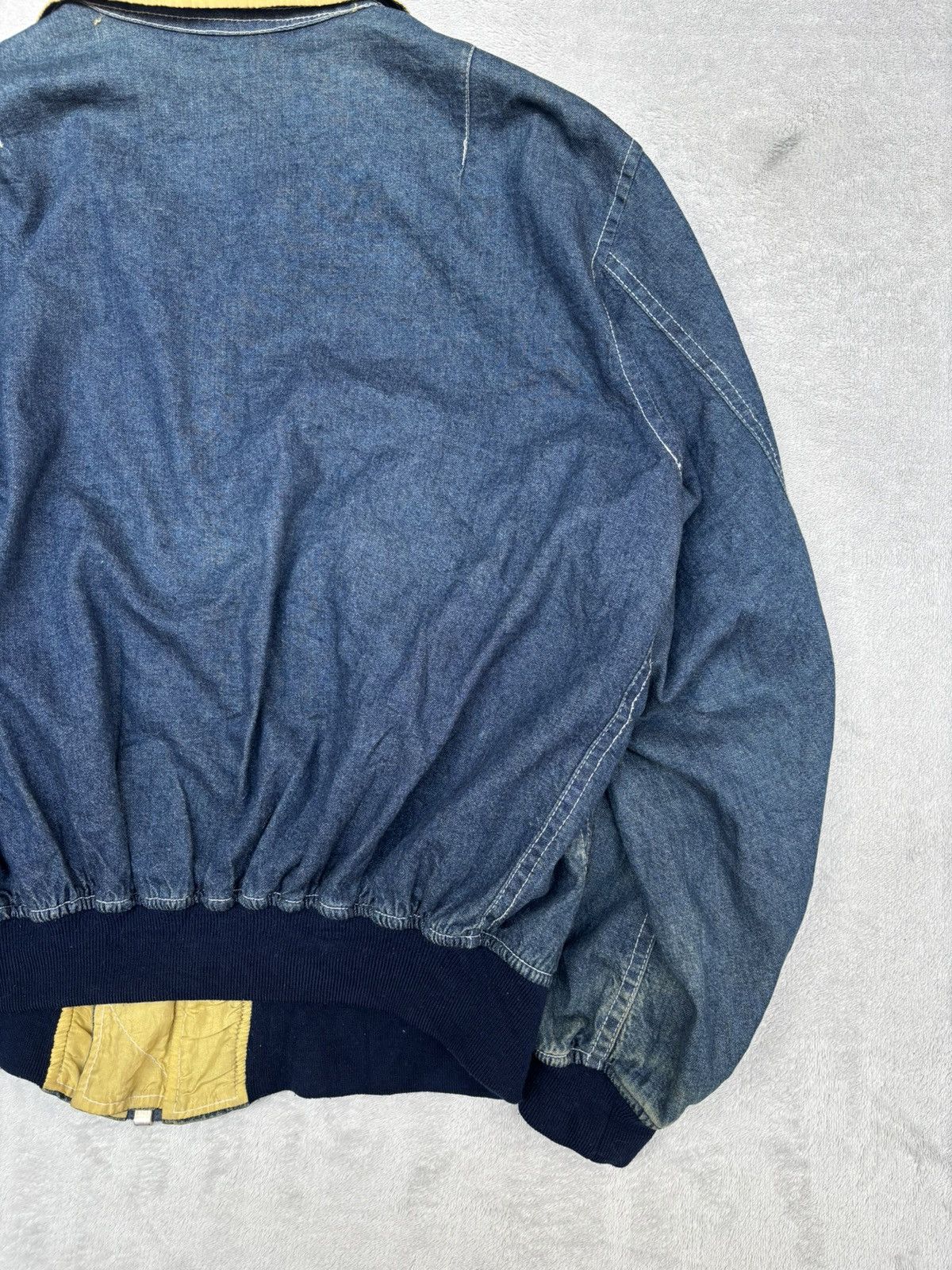 Pink House 80s Pink House 2-Pocket Denim Bomber Size US M / EU 48-50 / 2 - 8 Thumbnail