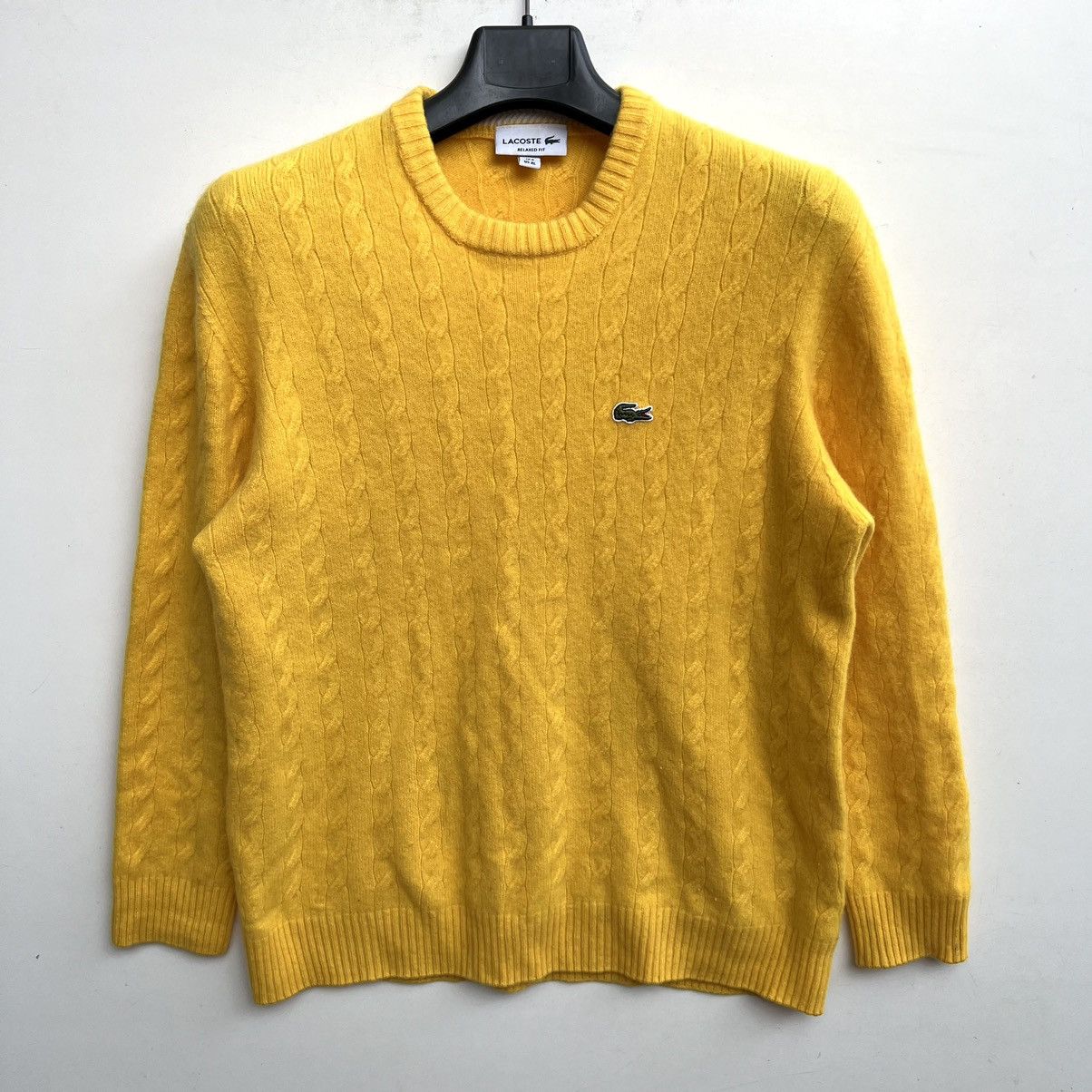 Lacoste × Vintage Lacoste sweater vintage Size US XL / EU 56 / 4 - 1 Thumbnail